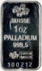Swiss 1 Oz Palladium 999.5 Bar