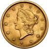 1853 $1 Gold Sharpness of About Unc