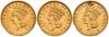 A Lot Of 3 Gold Dollars