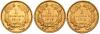 A Lot Of 3 Gold Dollars - 2