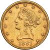 1881 $10 Liberty EF40