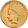 1910-S $10 Indian Sharpness of XF