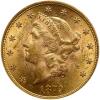 1879 $20 Liberty PCGS MS61