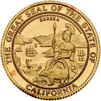 California Gold Medal, 1990 Choice Brilliant Proof
