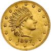 Alaska Gold Token. 1897 One Pinch Gem Brilliant Unc - 2