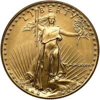1986. $50.00 American Gold Eagle 1 ozt. Gem Uncirculated