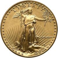 1986. $50.00 American Gold Eagle 1 ozt. Gem Uncirculated