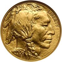 2006. $50.00 American Gold Buffalo, 1 ozt .9999 Fine