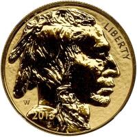 2013-W. $50.00 Buffalo 1 ozt .9999 Fine. Reverse Proof NGC Brilliant Proof 70