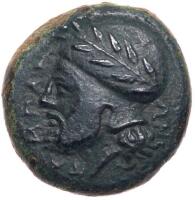 Sicily, Entella. Campanian Mercenaries. &Atilde;&dagger; Litra, 18mm (6.52 g), ca. 370-350 BC