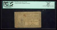 Pennsylvania, April 10, 1777, Eight Shillings PCGS Very Fine 25