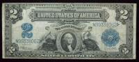 1899, $2 Silver Certificate Very Good
