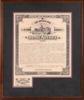 Early California Mortgage Bond for the Hotel Arcadia in Santa Monica