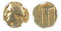 Syracuse. Electrum 50 Litrai (3.4g), 317-289 BC