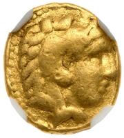 Macedonian Kingdom. Phillip II, 359-336 BC. Gold 1/4 Stater (2.1g), 11mm