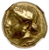 Ionia, Phokaia. Ca. 387-326 BC. Electrum Hecte (2.51g), 10 mm