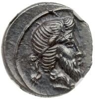 Q. Titius, 90 BC. Silver Denarius (4.02 g) 18 mm