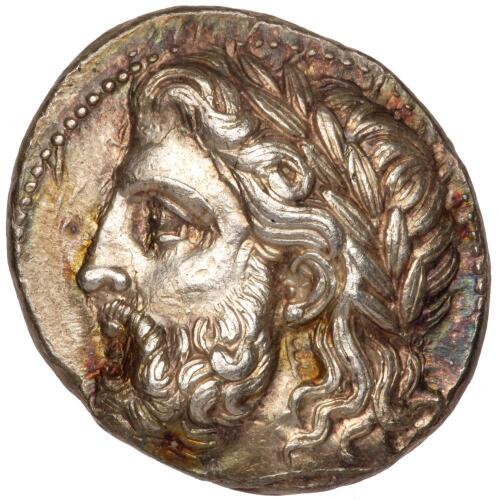 Macedonian Kingdom. Philip II. Silver Tetradrachm (14.50 g), 359-336 BC