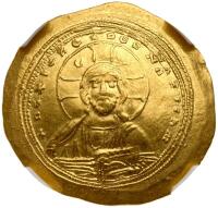 Constantine IX Monomachus, 1042-1055. Gold Histamenon Nomisma (4.35g), 27 mm