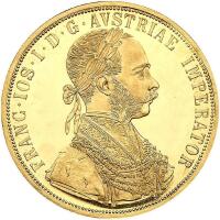 Austria. 4 Ducat, 1915 Choice Brilliant Unc