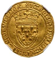 France. Ecu d'or, ND NGC MS62
