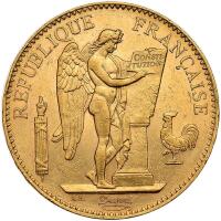 France. 100 Francs, 1910-A XF