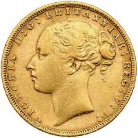Great Britain. Sovereign, 1874 VF