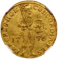 Netherlands: Holland. Ducat, 1776 NGC EF45