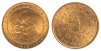 Romania. Medallic 20 Lei, 1944. Unc