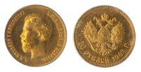 Russia. 10 Rubles, 1903-AR. PCGS graded MS65