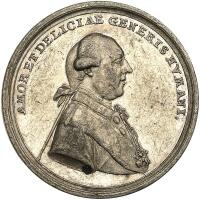 Austria. Edict of Tolerance White Metal Medal, 1781 XF to AU