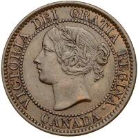 Canada. Cent, 1859/8 XF to AU