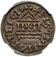 France. Carolingian. Denier, ND (822-840) NGC MS61