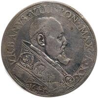 Italian States: Papal/Roman States. Scudo, 1643 PCGS F12