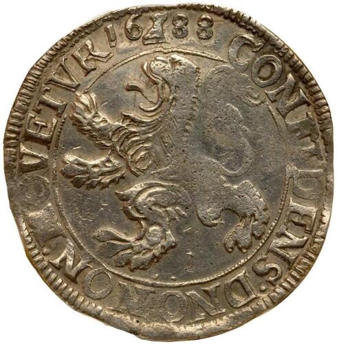 Netherlands: Deventer. Lion Daalder, 1688 Sharpness of XF