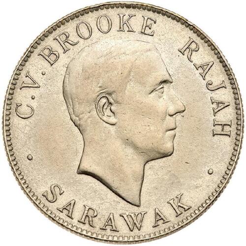 Malaysia: Sarawak. 50 Cents, 1927-H XF