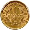 1854 $1 Gold Liberty - 2
