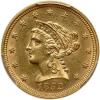 1852 $2.50 Liberty PCGS AU58