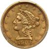 1903 $2.50 Liberty PCGS AU55