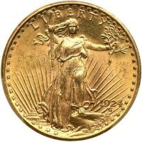 1924 $20 St. Gaudens PCGS MS64
