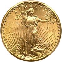 1927 $20 St. Gaudens PCGS MS63