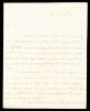 Charles Cornwallis: Autographed Letter Signed Dated Paris 1801