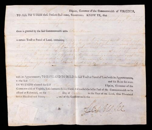 Henry Lee: American Revolutionary Officer, Patriot, Governor of Virginia and Father to Robert E. Lee.