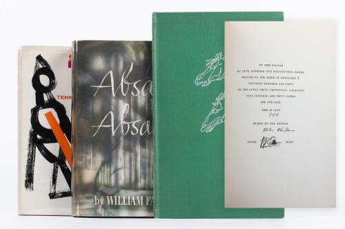 Tennessee Williams and William Faulkner Three Works: Sweet Bird of Youth, Absalom, Abasalom!, and Notes on a Horse Thief Ltd. Si