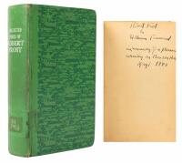 Robert Frost: Collected Poems of Robert Frost Inscribed, Signed and Dated 1940 by Author Third Printing