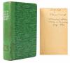 Robert Frost: Collected Poems of Robert Frost Inscribed, Signed and Dated 1940 by Author Third Printing