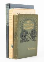 Mark Twain: Collection of Four Volumes: "The American Claimant", "To Mrs. Fairbanks" and Two Copies of Twain's Letter to William