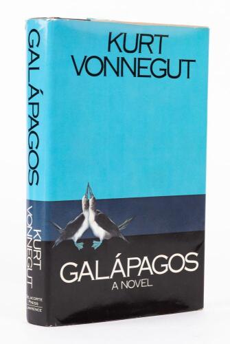Kurt Vonnegut; "GAL&Atilde;PAGOS" Oversized Autographed Copy in Superior Condition