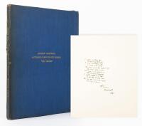 Alfred Lord Tennyson, 1at Baron Tennyson: Author's Manuscript Signed "The Brook"