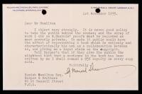 George Bernard Shaw: Irish Playwright, Critic and Political Activist. Author of 60 Plays, Nobel Prize Winner. Very Angry, Typed